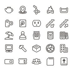 Universal Line Icons For Web and Mobile 13