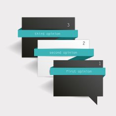 Infographics web template baner N12