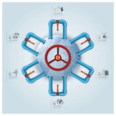 Global Water Pipeline Business Infographic