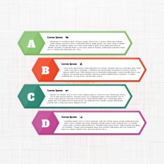 Infographics concept Template for presentation N2