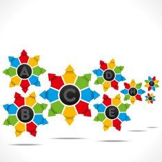 creative business info-graphics N9