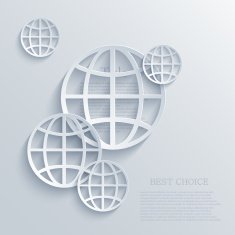Vector modern earth background Eps 10