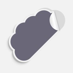 Cloud tag Vector illustration