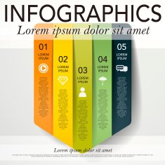 abstract banner infographics N41