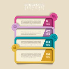 abstract banner infographics N43