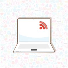 connectivity icons over background vector illustration N3