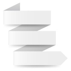 White paper arrow N6