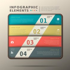 abstract banner infographics N45