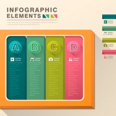 abstract banner infographics N47