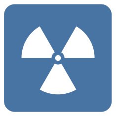 Nuclear Radiation Symbol N10