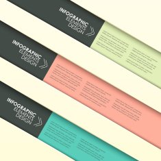 abstract banner infographics N48