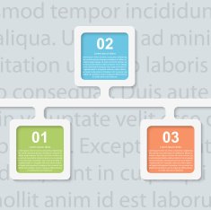 Abstract paper infographic N76