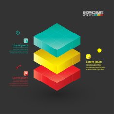 Modern infographics template N117
