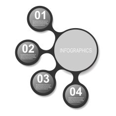 Modern business Infographics data N9