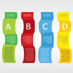 Colorful Vertical Banners Vector N3