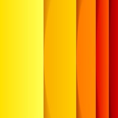 Abstract yellow orange and red rectangle shapes N4