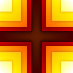 Abstract red and orange triangle shapes background N14