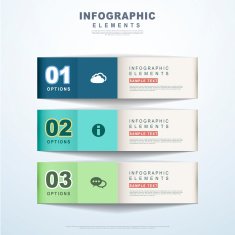 abstract banner infographics N50