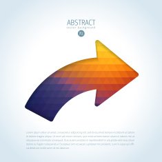 Simple arrow vector sign N9