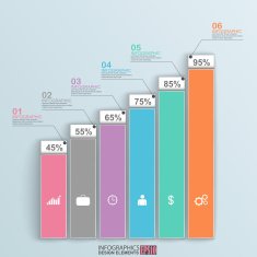 Abstract paper infographic N79