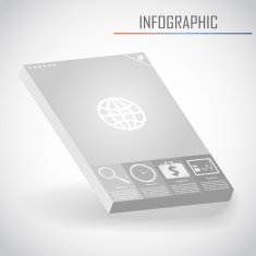 infographics template vector N3