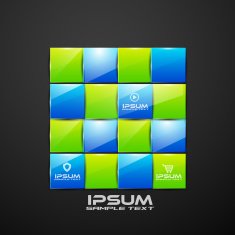 Square infographics N2