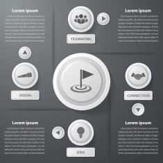 Success business infographics