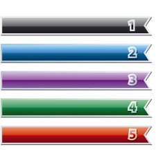 Numbered banners N24