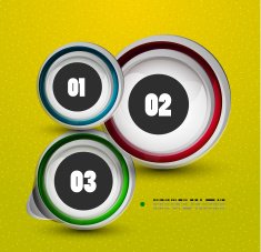 Abstract circles background N11
