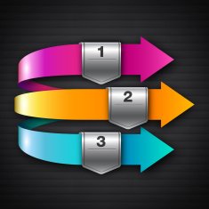 3d arrows with tags N2