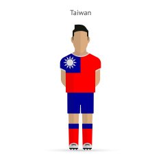 Taiwan football player Soccer uniform N2