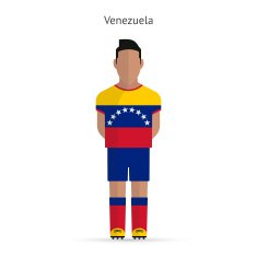 Venezuela football player Soccer uniform N2