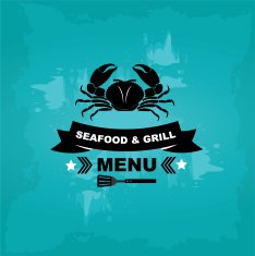 Seafood cafe menu grill N7