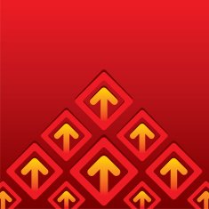creative business arrow move up background N2