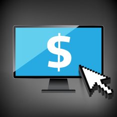 High-quality screen with the Dollar sign Economy concept