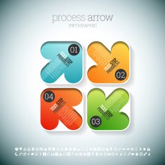 Process Arrow Infographic N2