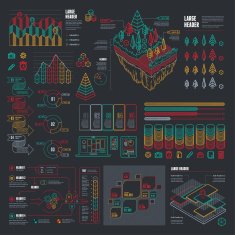 Line UI Infographic Elements N8