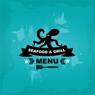 Seafood cafe menu grill N8
