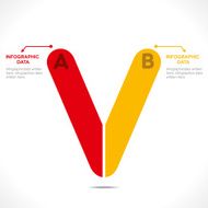 creative alphabet info-graphics N21