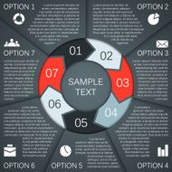 Modern vector template for your business project N341