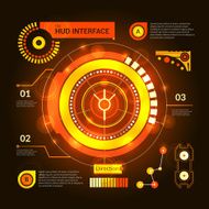 Hud Interface Orange N2