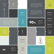 Conceptual flat template