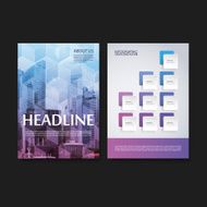 Flyer or Cover Design Business Networks Infographics Corporate Identity Concept N2