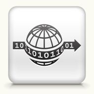 Square Button with Global Binary