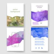 Templates Design Set of Web Mail Brochures Mobile Technology Infographic N461