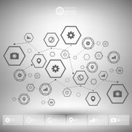 Infographic vector template for business design N2