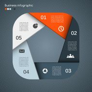 Modern vector template for your business project N343