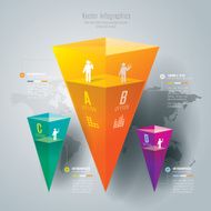 Infographics vector design template N417