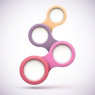 Colorful modern business circles N2