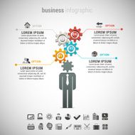 business infographic N519